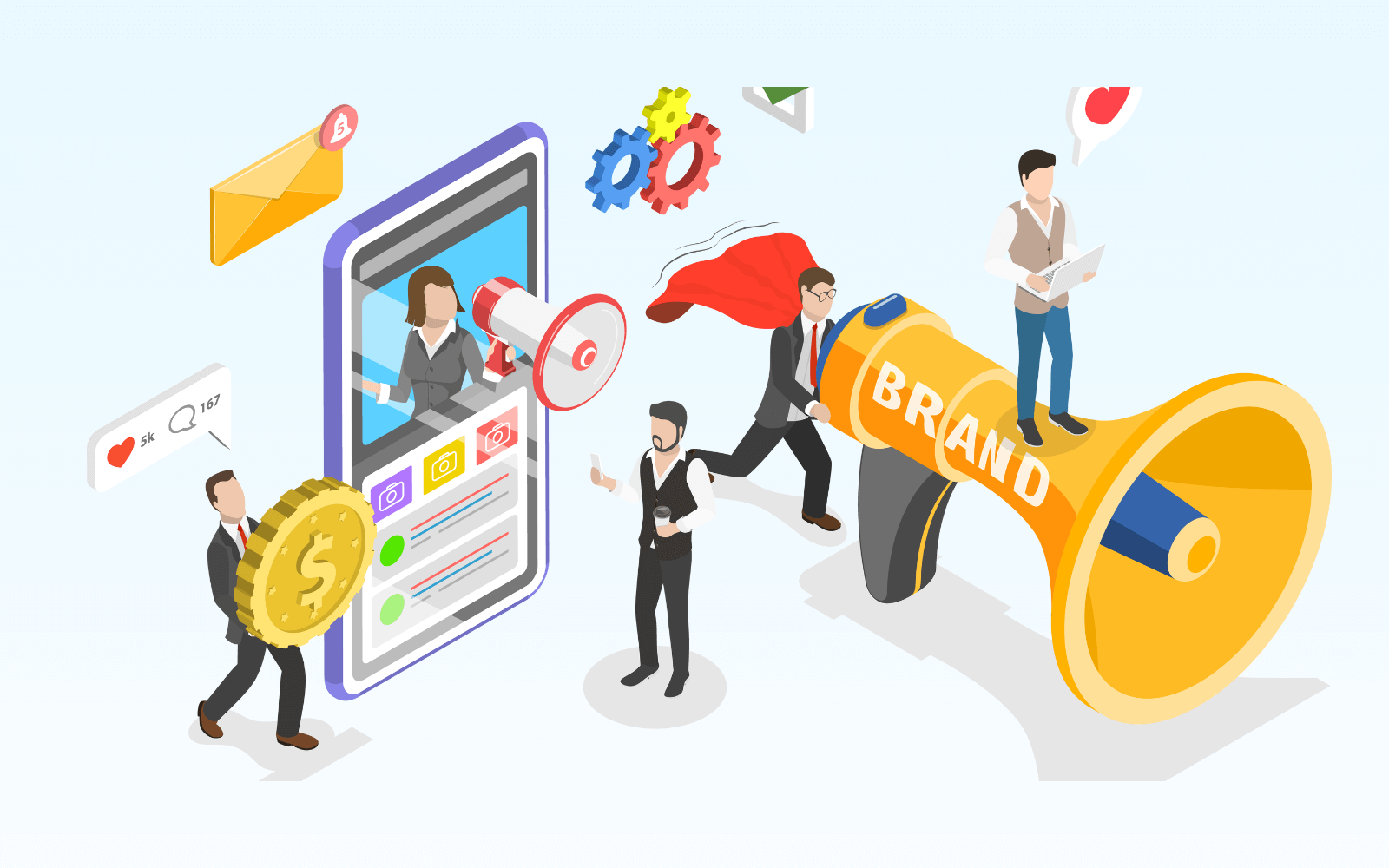 Influencer management and digital marketing
